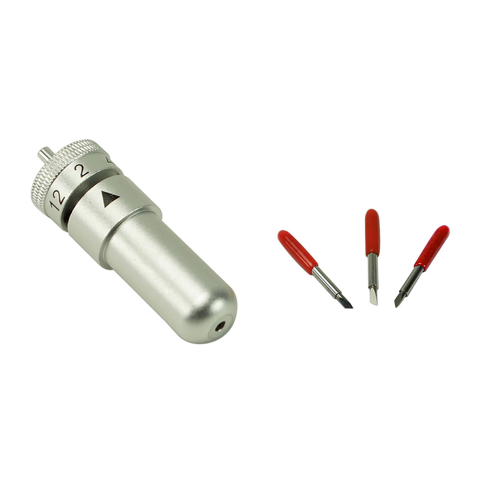 Artistic Edge 3 Piece Basic Red Cap Blade Set